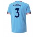 Billige Manchester City Ruben Dias #3 Hjemmetrøye 2022-23 Kortermet
